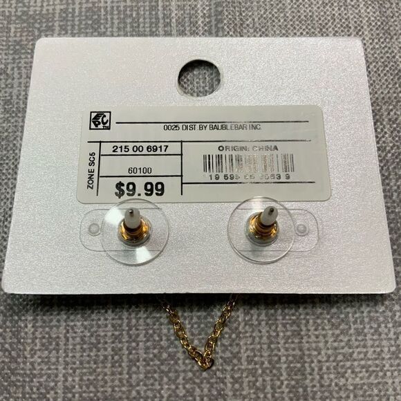 SUGARFIX by BaubleBar Crystal Link Earring Chain - Picture 5 of 8